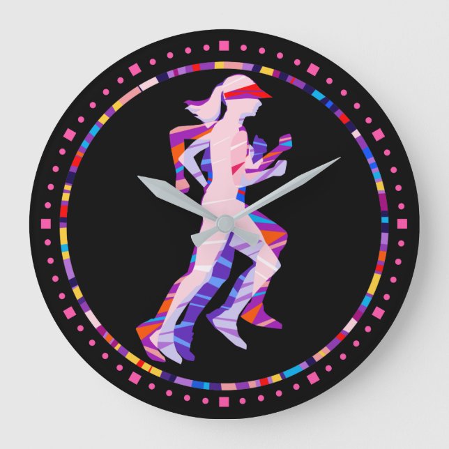 Grande Horloge Ronde Art coureur (Recto)