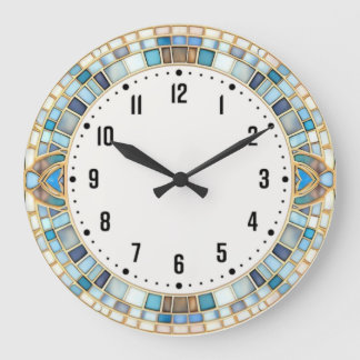 Grande Horloge Ronde Art Déco