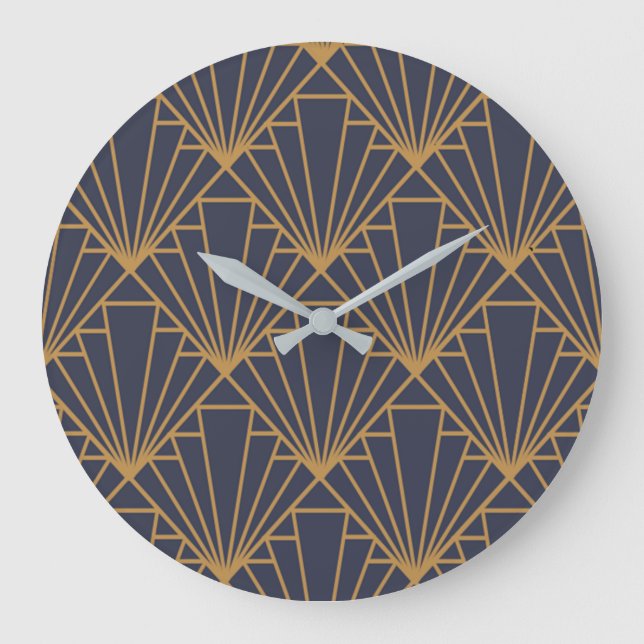 Grande Horloge Ronde Art déco (Recto)