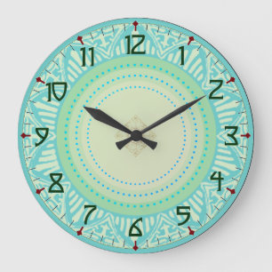 Grande Horloge Ronde Art déco