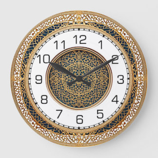 Grande Horloge Ronde Art Deco Round Wall