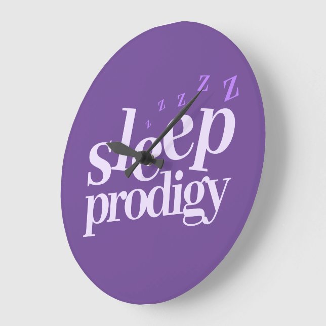 Grande Horloge Ronde Art Mot Prodigy Sleep (Angle)