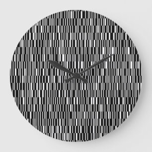Grande Horloge Ronde Art motif moderne, urbain et contemporain