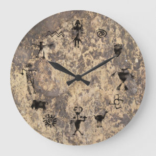 Grande Horloge Ronde Art Rock