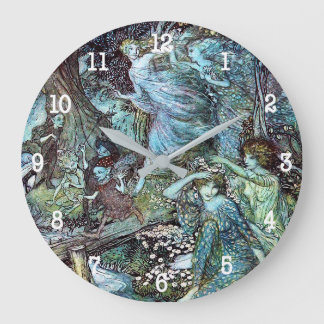 Grande Horloge Ronde Arthur Rackham