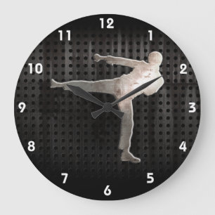 Grande Horloge Ronde Arts martiaux frais