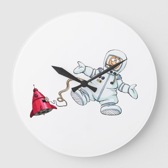 Grande Horloge Ronde astronaute (Recto)
