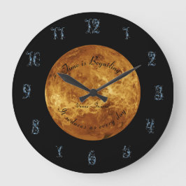 Grande Horloge Ronde Astronomie de la planète Vénus Taurus Nouvel Âge