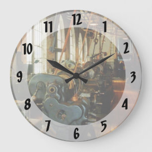 Grande Horloge Ronde Atelier de construction mécanique lourd