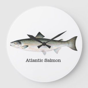 Grande Horloge Ronde Atlantic Salmon Fish