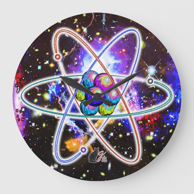 Grande Horloge Ronde Atomique galactique (Recto)