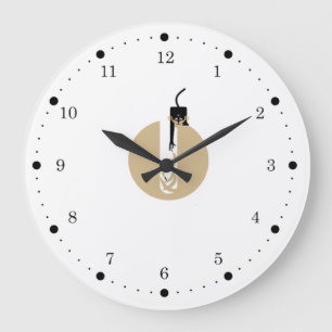 Grande Horloge Ronde Atteindre l'objectif