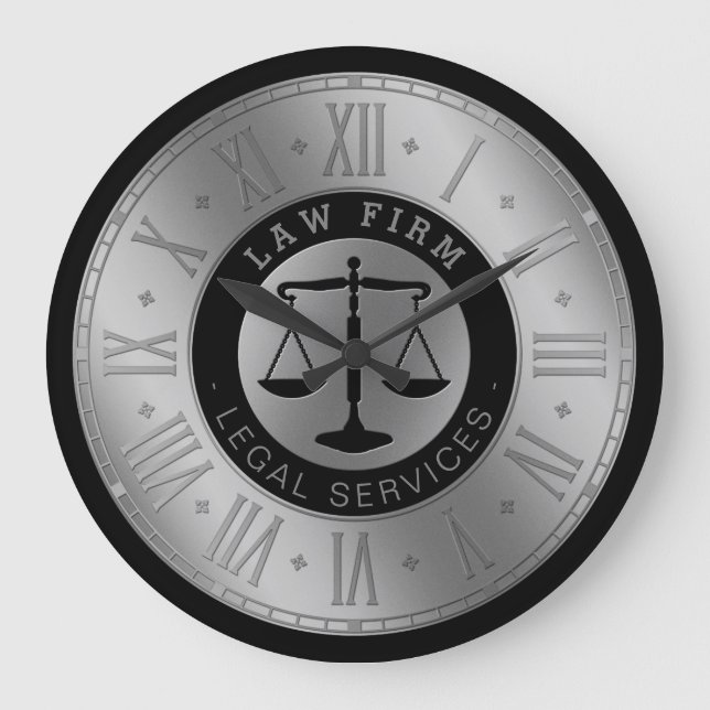 Grande Horloge Ronde Attorney | Silver Scales of Justice (Recto)