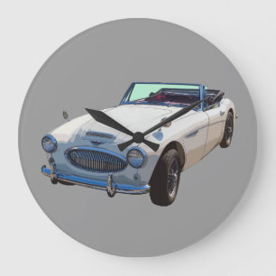 Grande Horloge Ronde Austin Healey 300 Sports Car