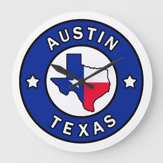 Grande Horloge Ronde Austin Texas (Recto)