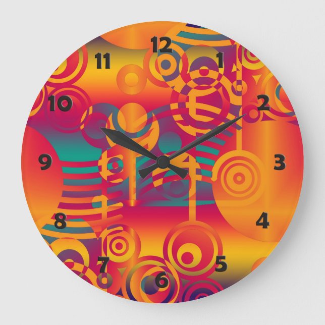 Grande Horloge Ronde Background (Recto)