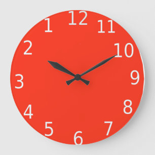 Grande Horloge Ronde Backward Clock