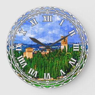 Grande Horloge Ronde Badia A Passignano. Chianti. La Toscane. Italie.