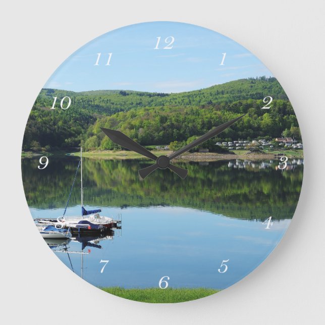 Grande Horloge Ronde Baie d'Edersee (Recto)