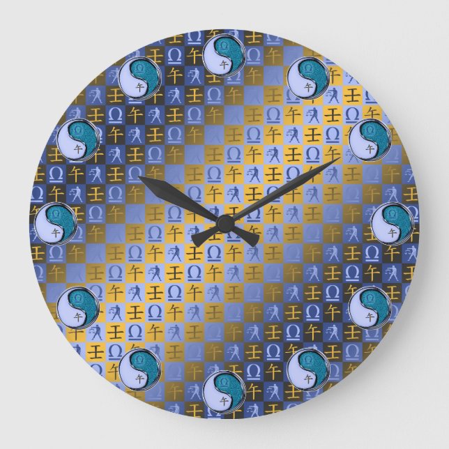 Grande Horloge Ronde Balance & Cheval d'Eau (Recto)