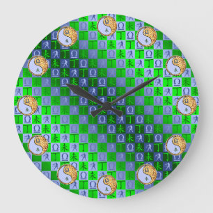 Grande Horloge Ronde Balance & Chèvre de Feu
