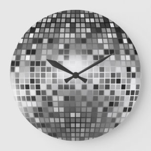 GRANDE HORLOGE RONDE BALL DISCO
