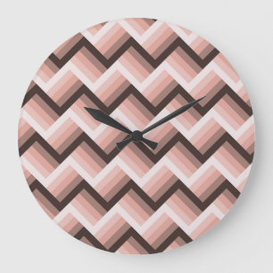 Grande Horloge Ronde Bande 3D moderne Abstraite en toute transparence