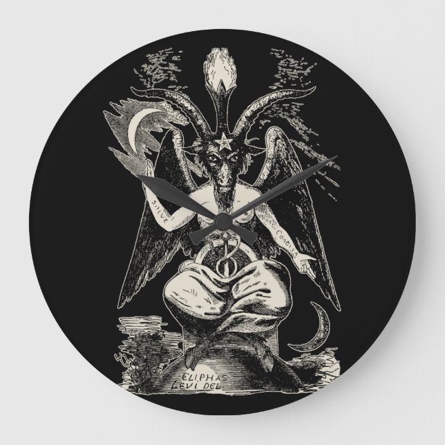 Grande Horloge Ronde Baphomet (Recto)