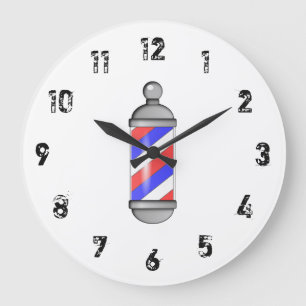 Grande Horloge Ronde Barber Large Clock