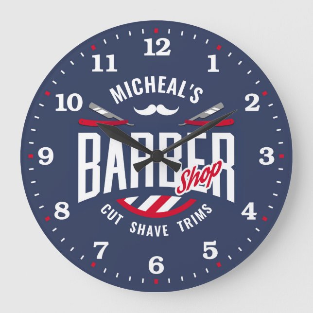 Grande Horloge Ronde Barber Shop (Recto)