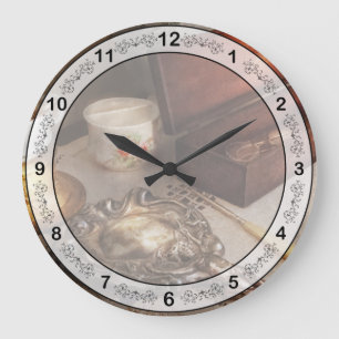 Grande Horloge Ronde Barbier - Le rituel matinal
