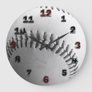 GRANDE HORLOGE RONDE BASEBALL