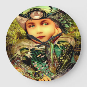 Grande Horloge Ronde Basil