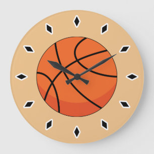 Grande Horloge Ronde Basket-ball