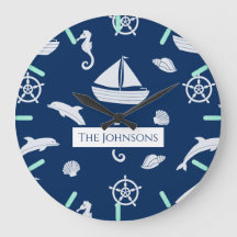 Bateau à voile et Motif Marine Life