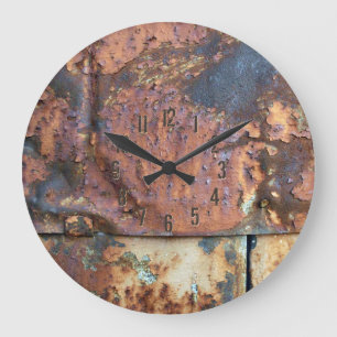 Grande Horloge Ronde Bâtiment industriel de dégrossissage en métal