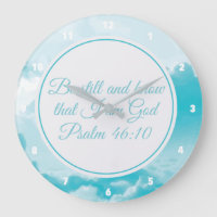 Be Still and Know Beautiful Christian Bible Vers