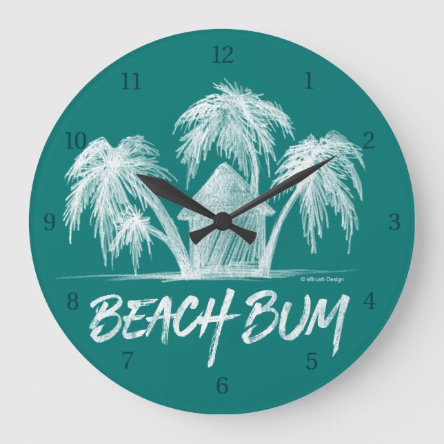 Grande Horloge Ronde Beach Bum (Recto)