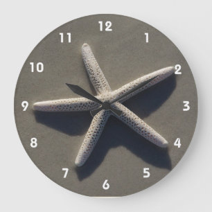 Grande Horloge Ronde Beach Wall Clocks