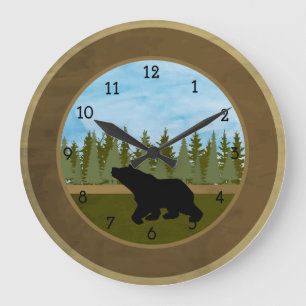 Grande Horloge Ronde Bear Clock