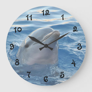 Grande Horloge Ronde Beau dauphin