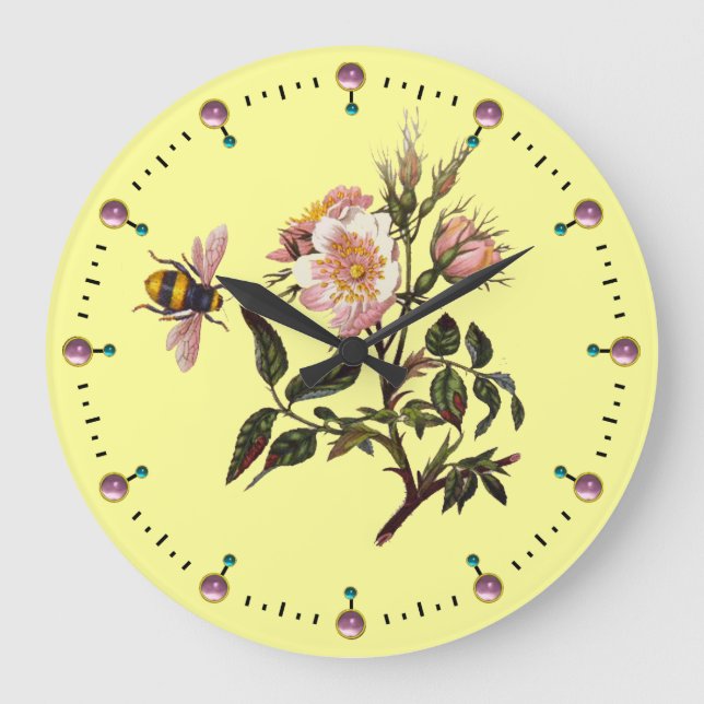 GRANDE HORLOGE RONDE BEE BEE ET BEEKEEPER (Recto)