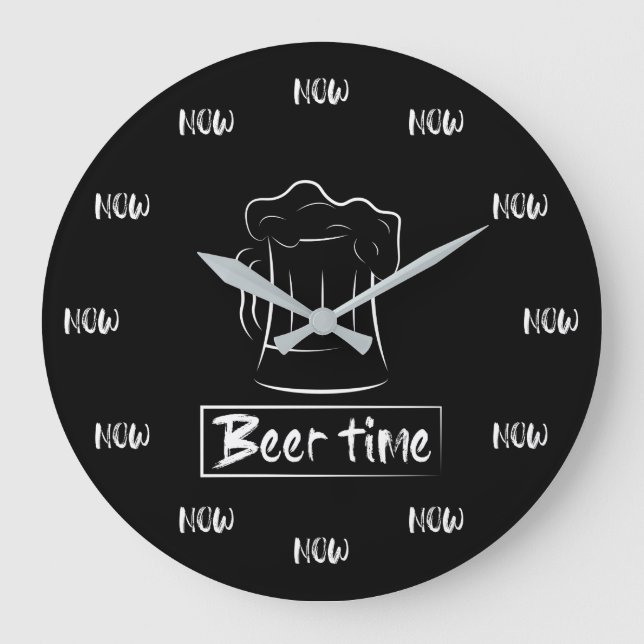 Grande Horloge Ronde Beer Time est NOW ! (Recto)