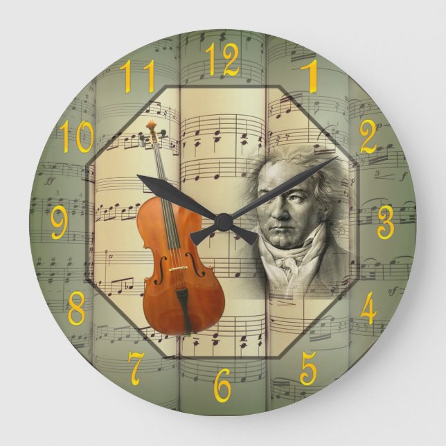 Grande Horloge Ronde Beethoven  (Recto)