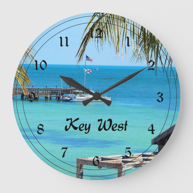 Grande Horloge Ronde Belle Key West (Recto)
