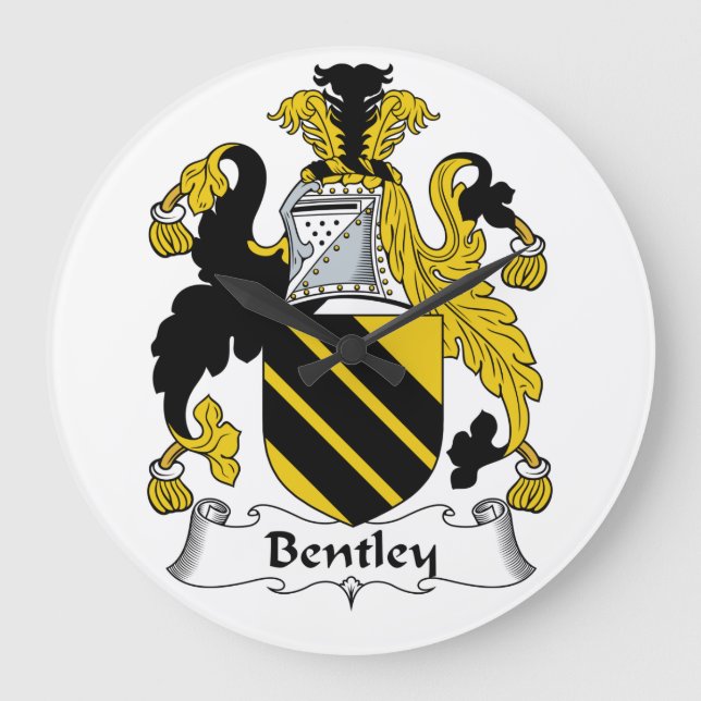 Grande Horloge Ronde Bentley Family Crest (Recto)