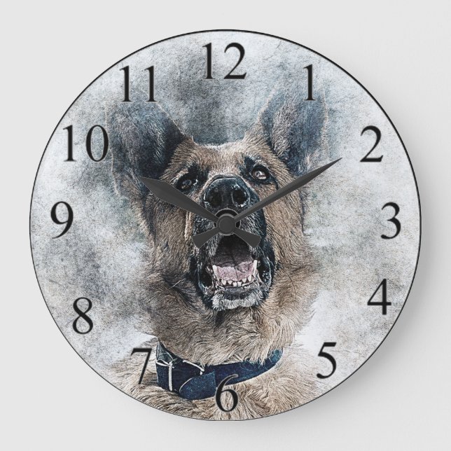 Grande Horloge Ronde Berger Allemand (Recto)