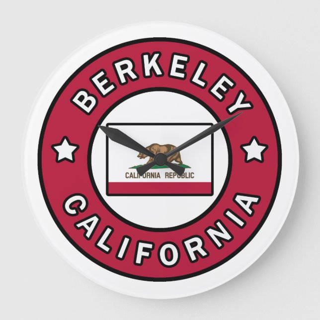 Grande Horloge Ronde Berkeley Californie (Recto)