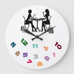 GRANDE HORLOGE RONDE ***BEST FRIENDS FOREVER*****