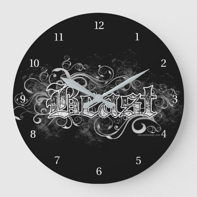 Grande Horloge Ronde Bête (Recto)